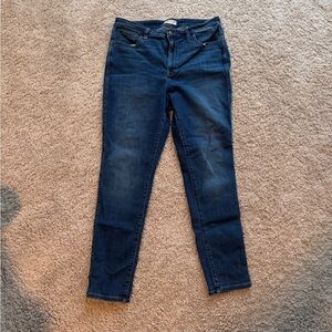 Madewell Dark Blue Skinny Jeans